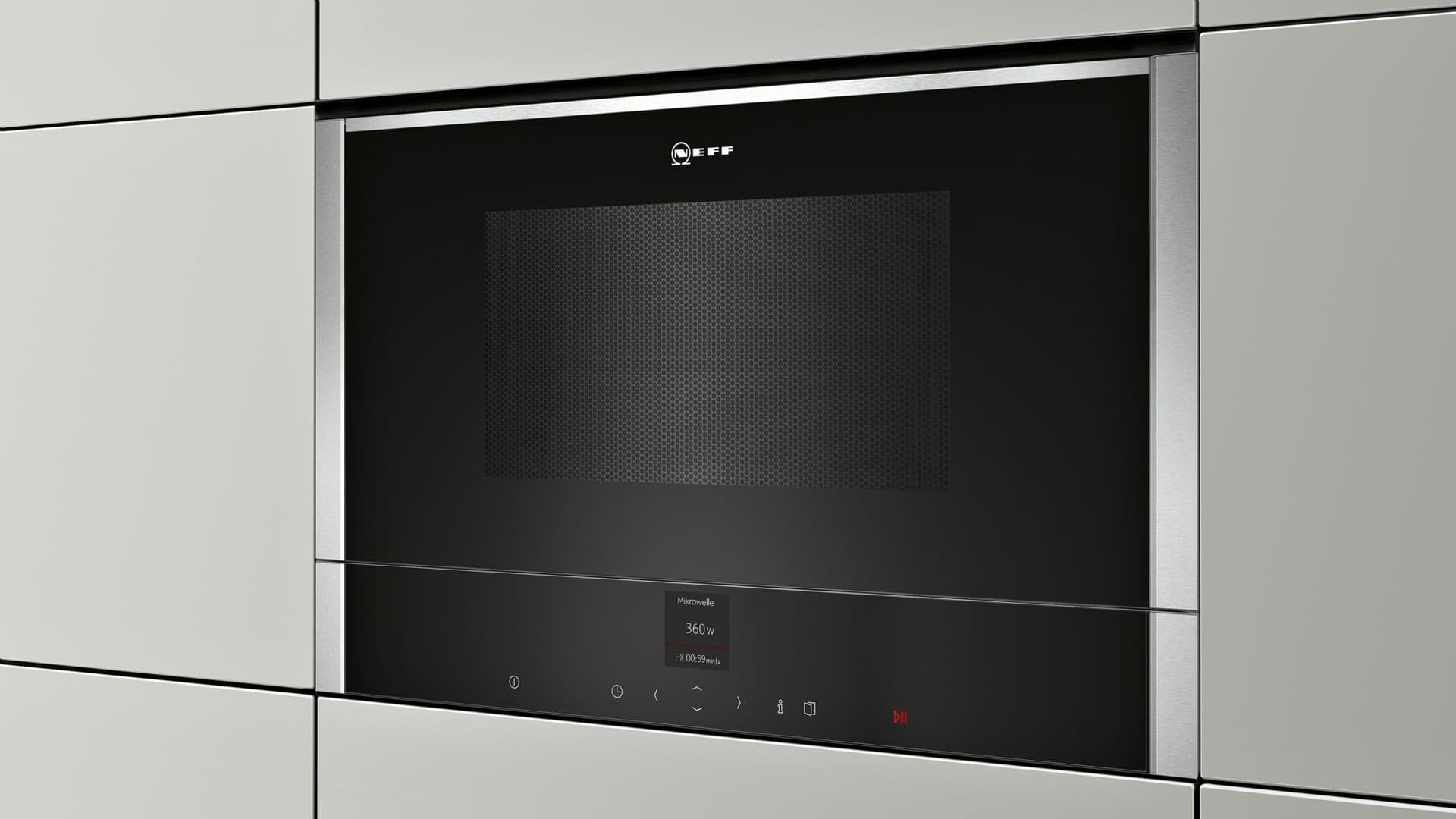 Встраиваемая микроволновая печь Neff C17GR00N0