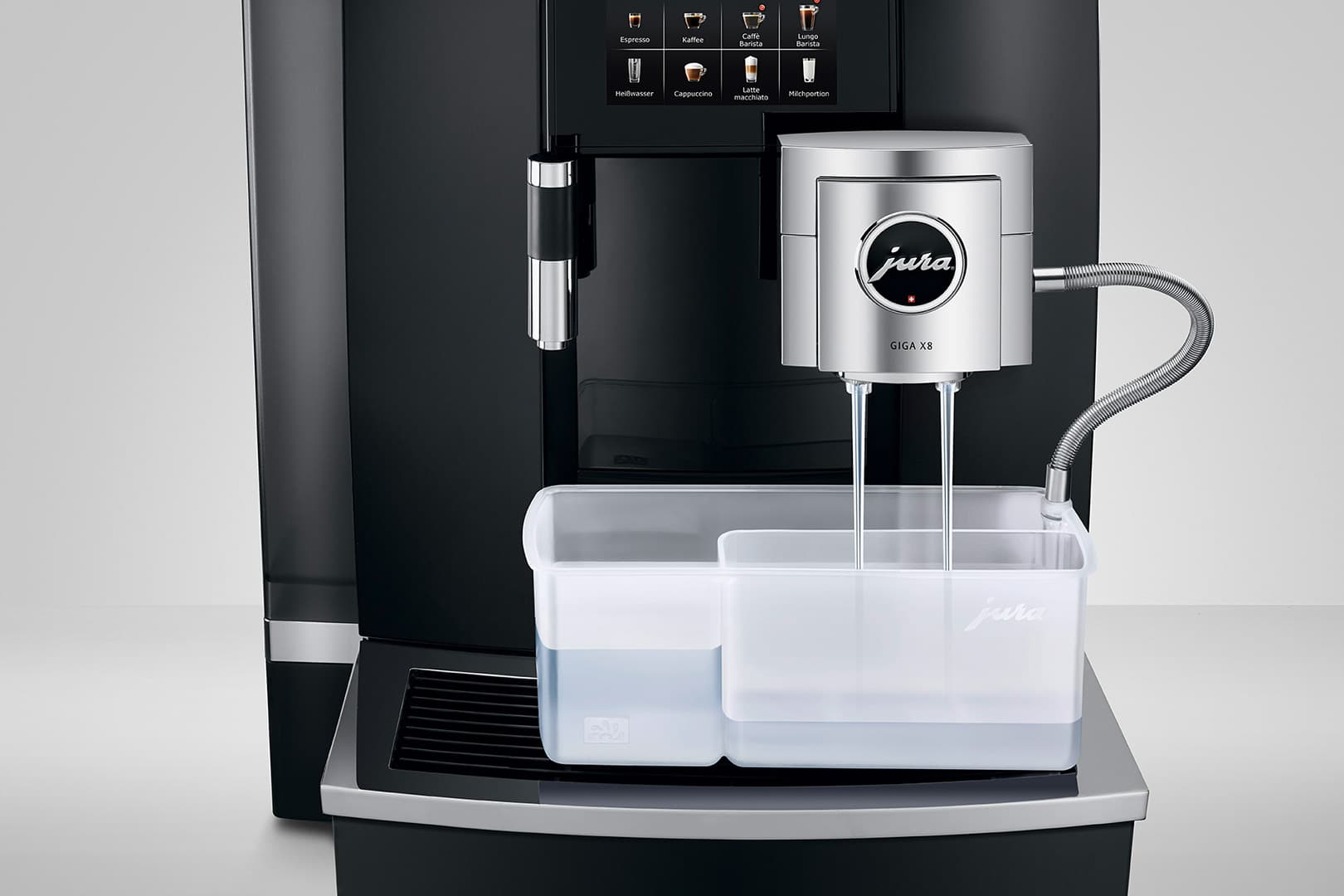Отдельностоящая кофемашина GIGA X8 Alu Black Professional