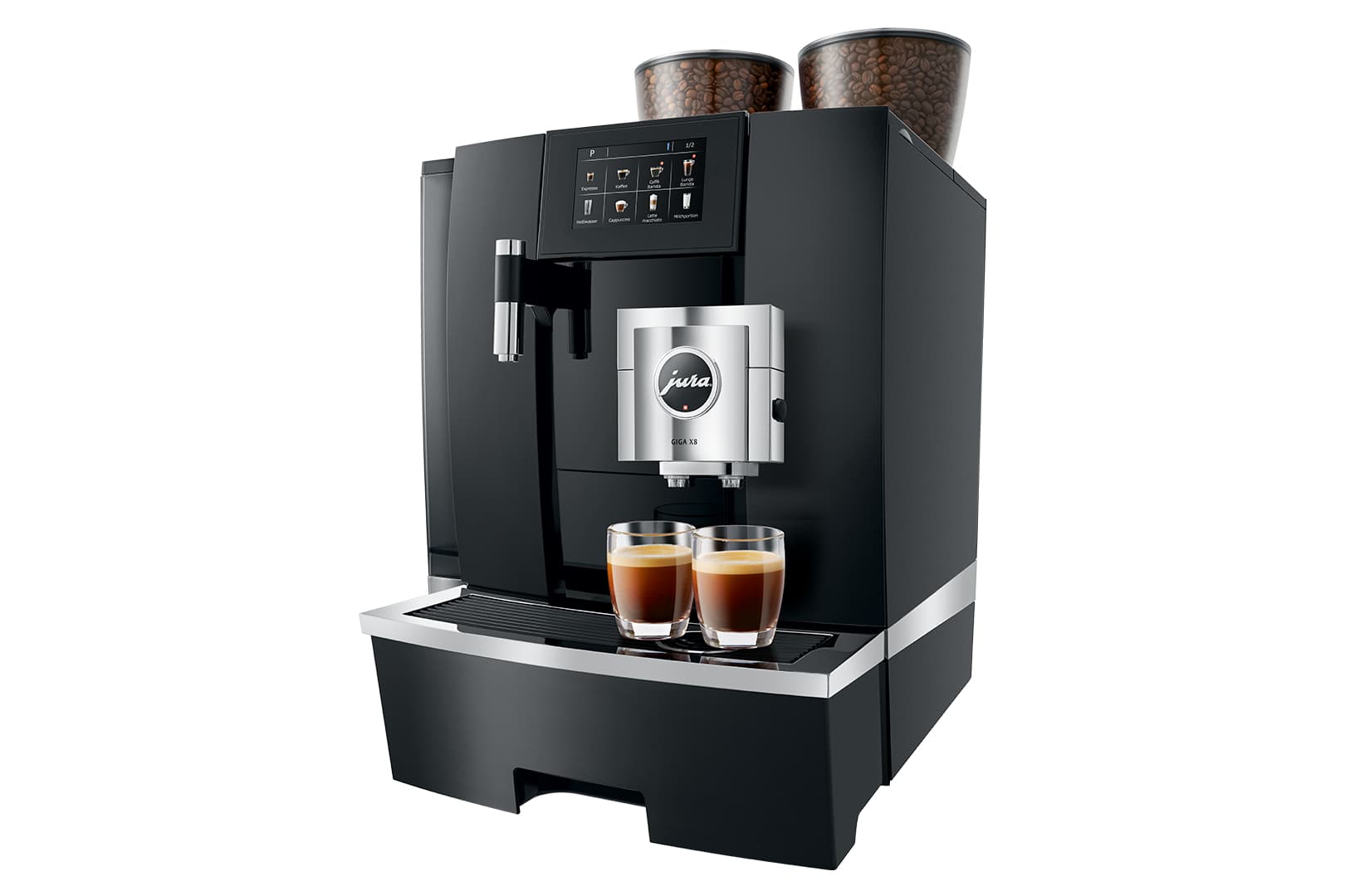 Отдельностоящая кофемашина GIGA X8 Alu Black Professional