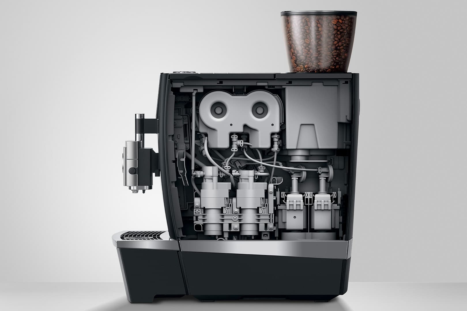 Отдельностоящая кофемашина GIGA X8c Alu Black Professional