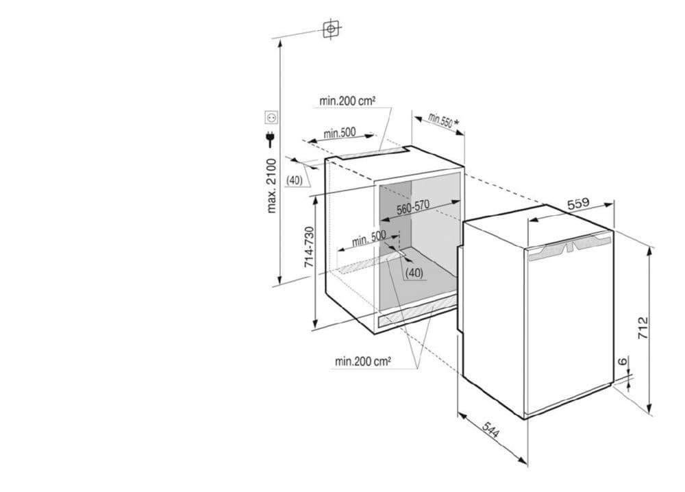 Встраиваемый морозильник Liebherr IGN 1064