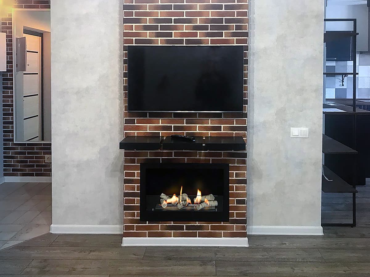 Встроенный биокамин Lux Fire Кабинет 730 S