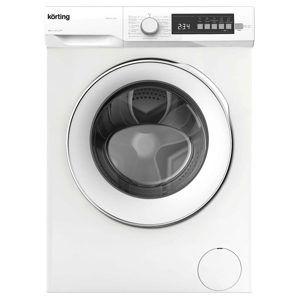Отдельностоящая стиральная машина Korting KWM 42L1065