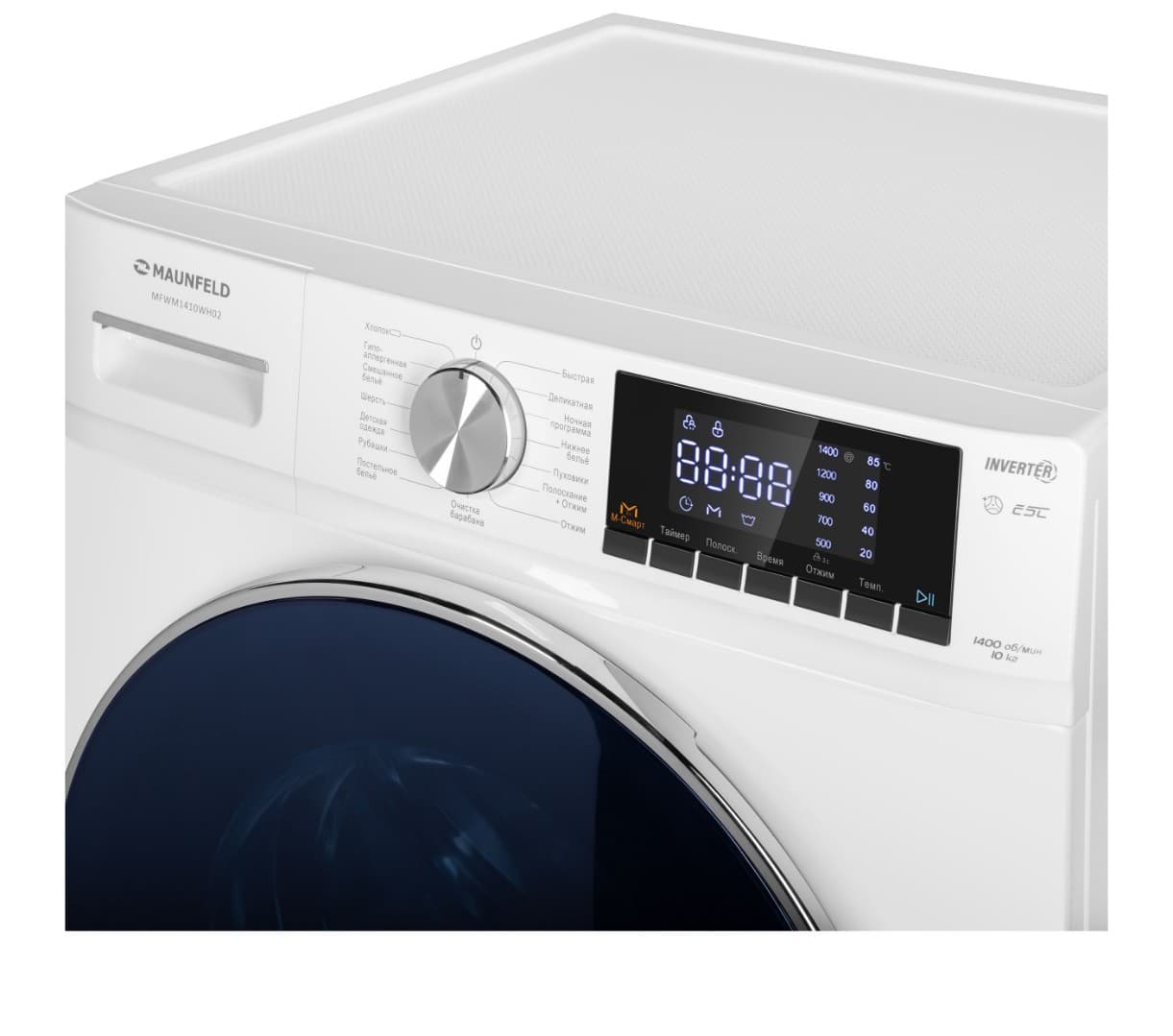 Отдельностоящая стиральная машина Maunfeld MFWM1410WH02