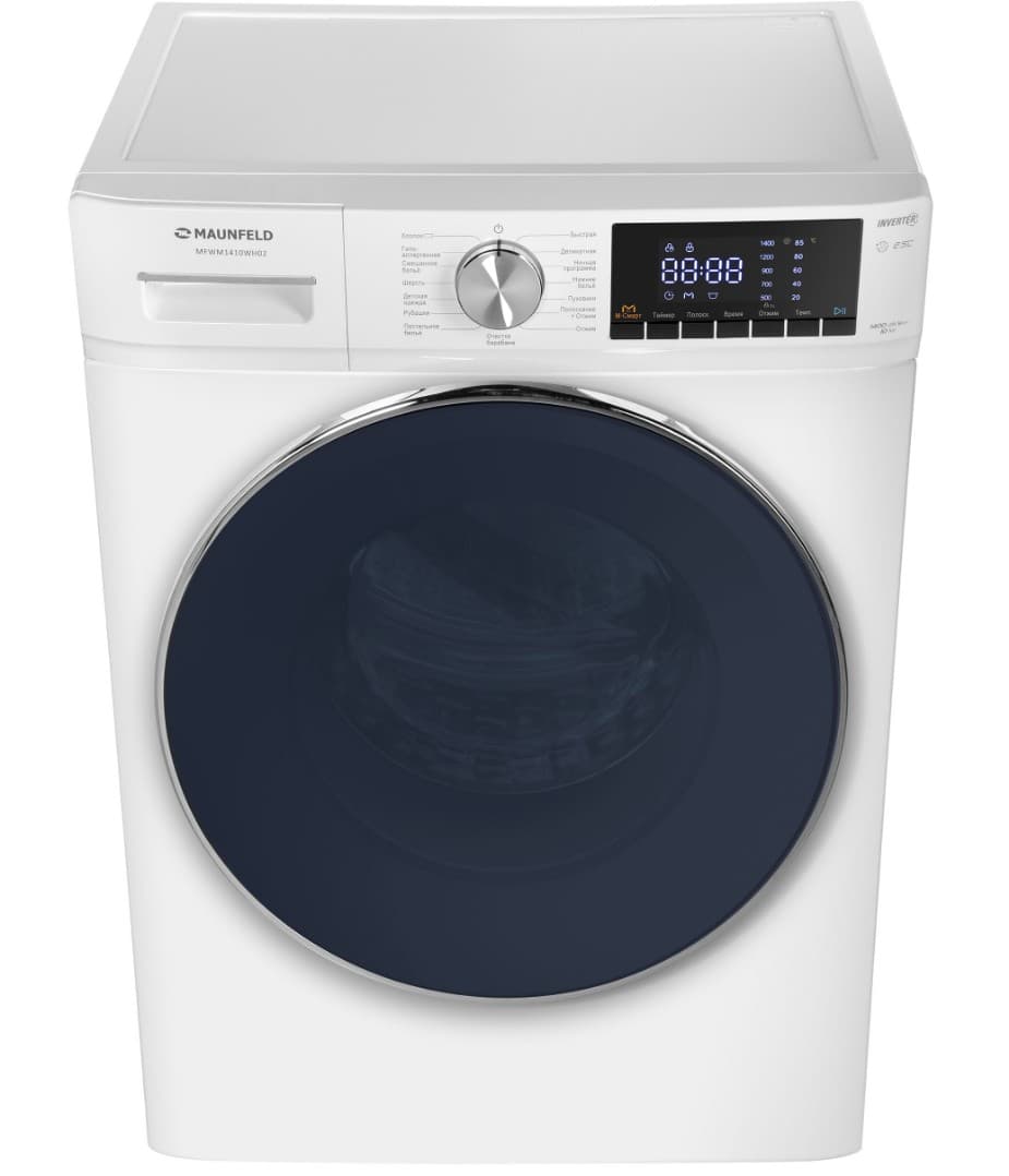 Отдельностоящая стиральная машина Maunfeld MFWM1410WH02
