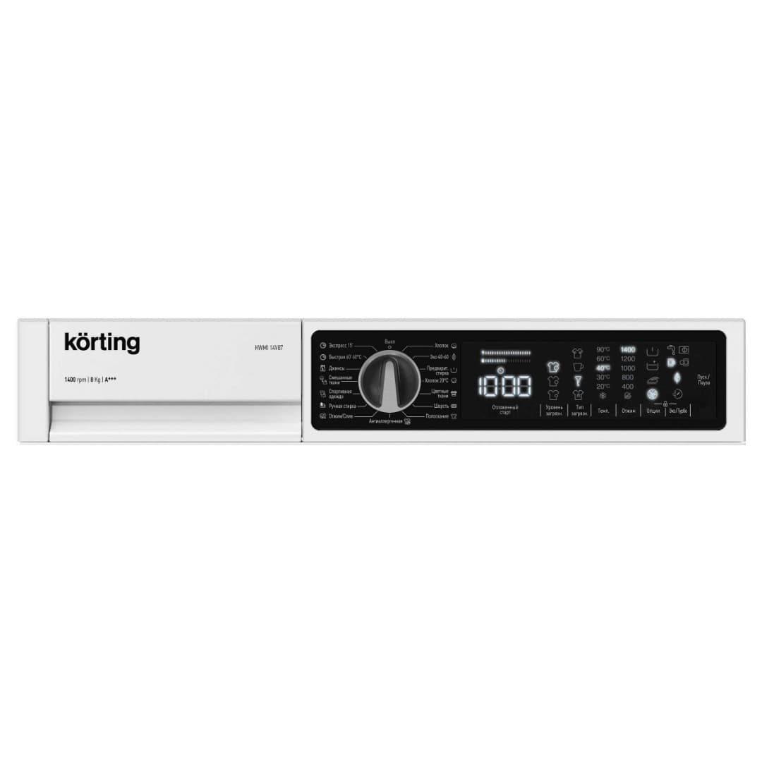 Встраиваемая стиральная машина Korting KWMI 14V87