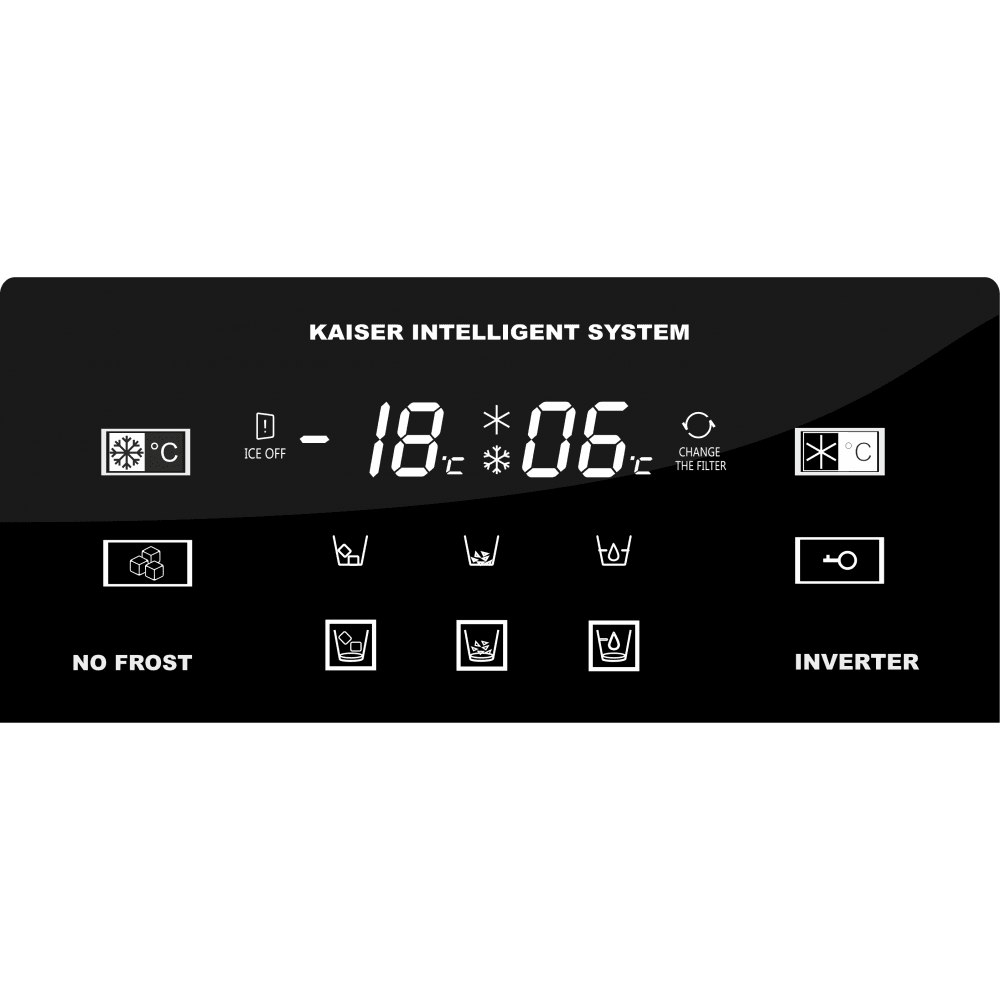 Холодильник Side by Side Kaiser KS 90500 RS N