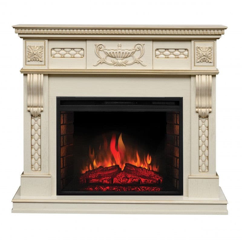 Каминокомплект Real Flame Corsica Lux WT + Sparta 25,5 LED