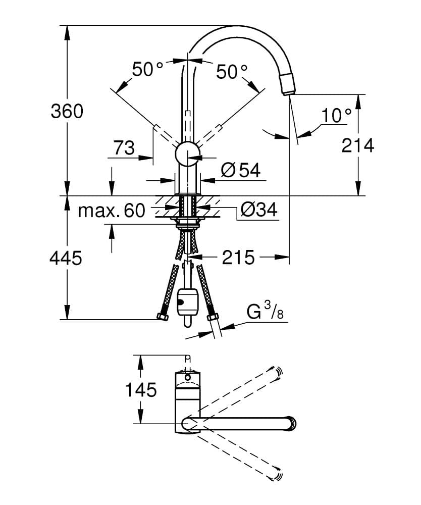 Смеситель Grohe Minta 32918DC0